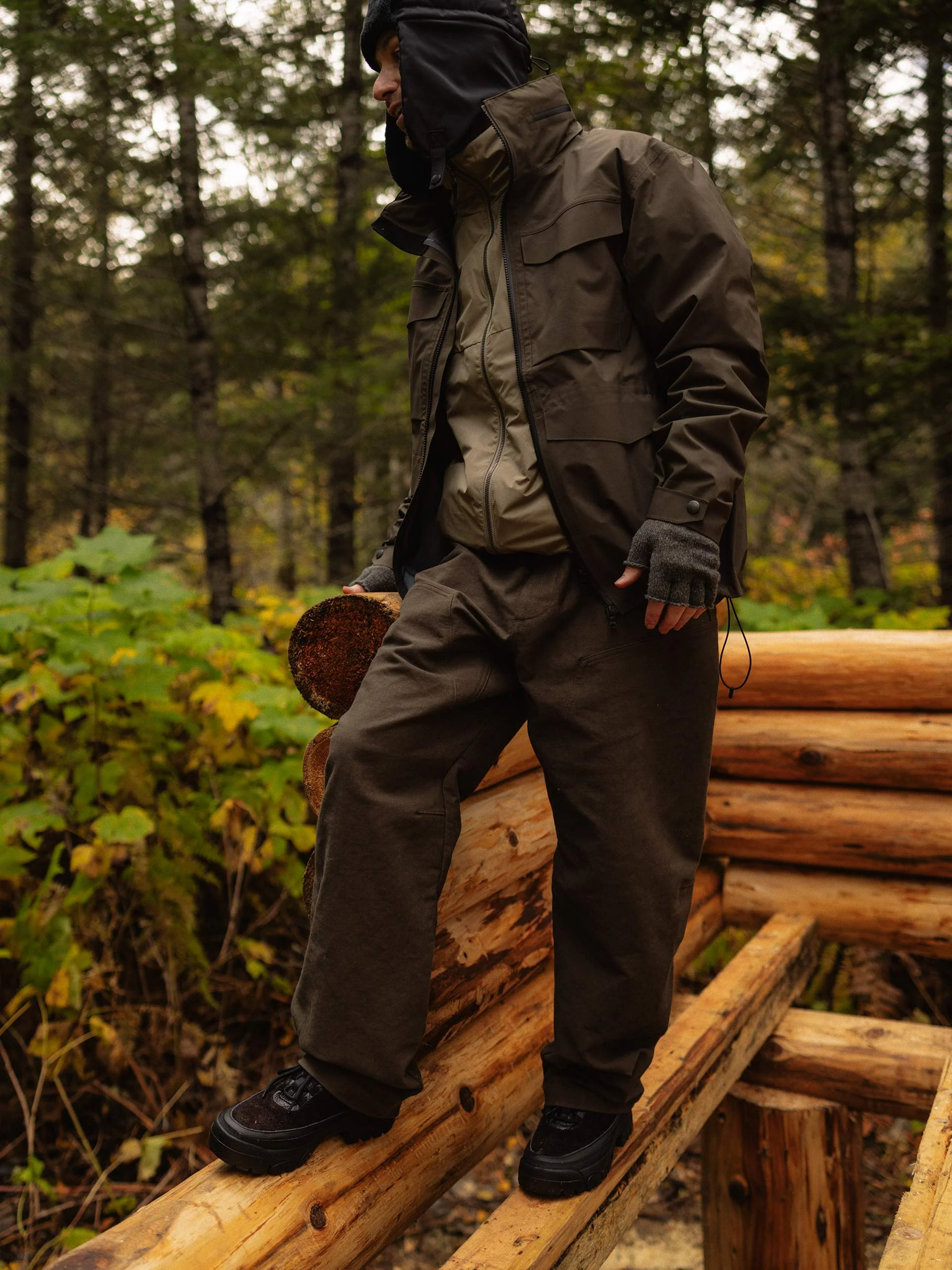 Tarvas x Haven Easy Hiker - Brown Hairy Suede - Image 3
